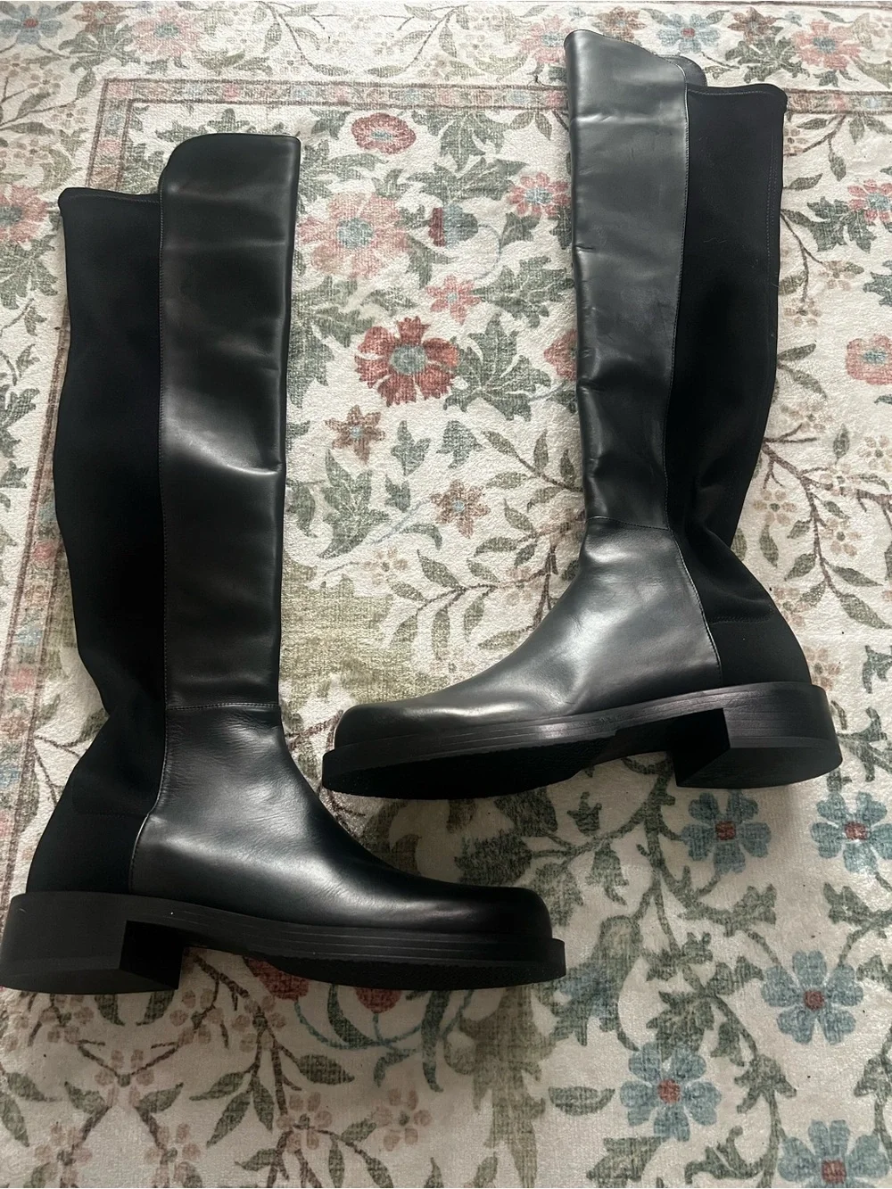 Stuart Weitzman 5050 OVER-THE-KNEE BOOT Black Leathet 7.5